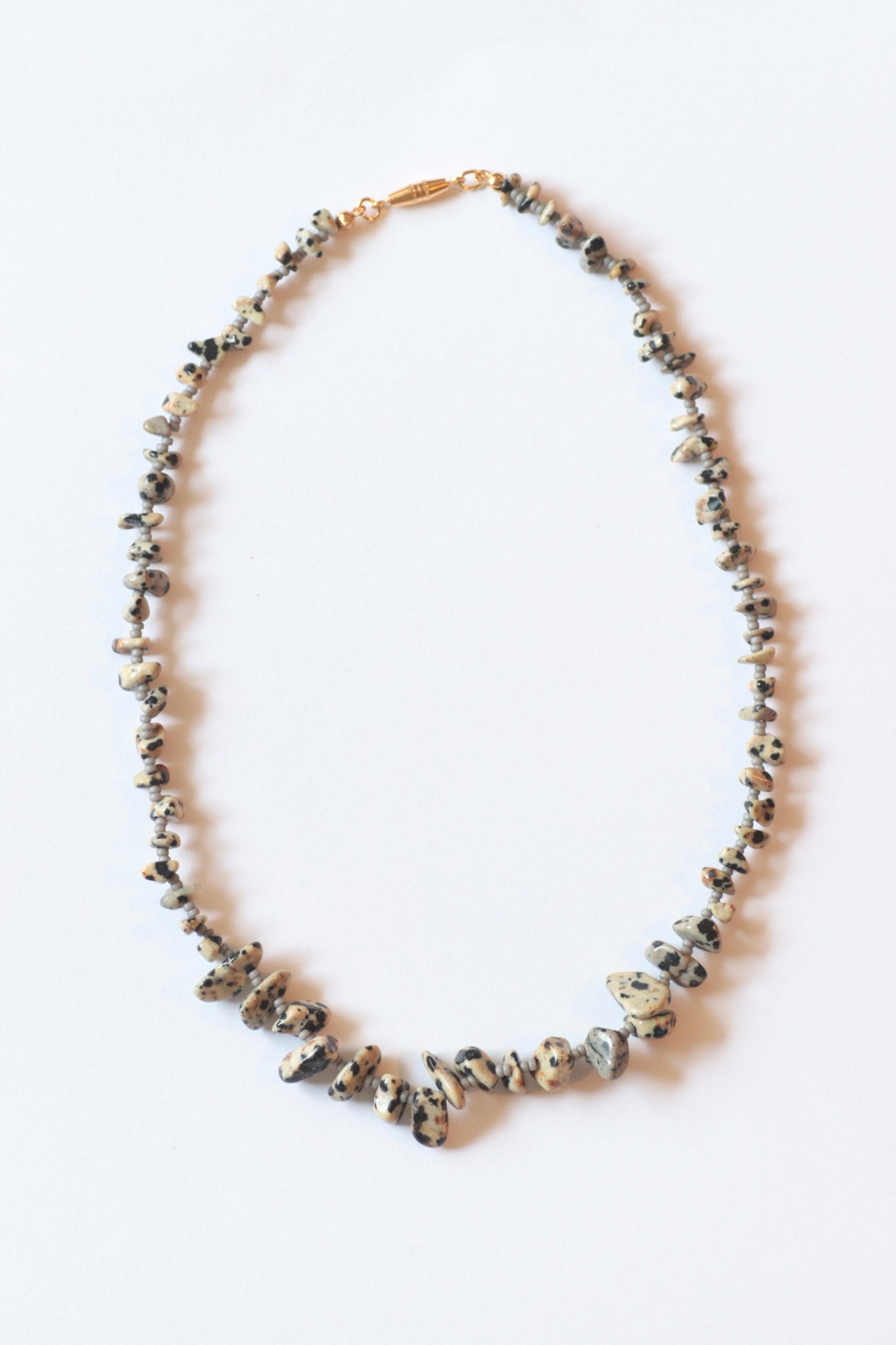 DALMATIAN JASPER NECKLACE