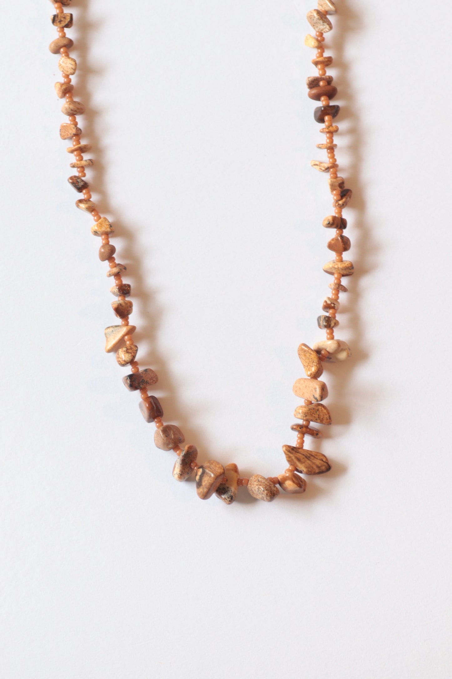 PICTURE JASPER NECKLACE