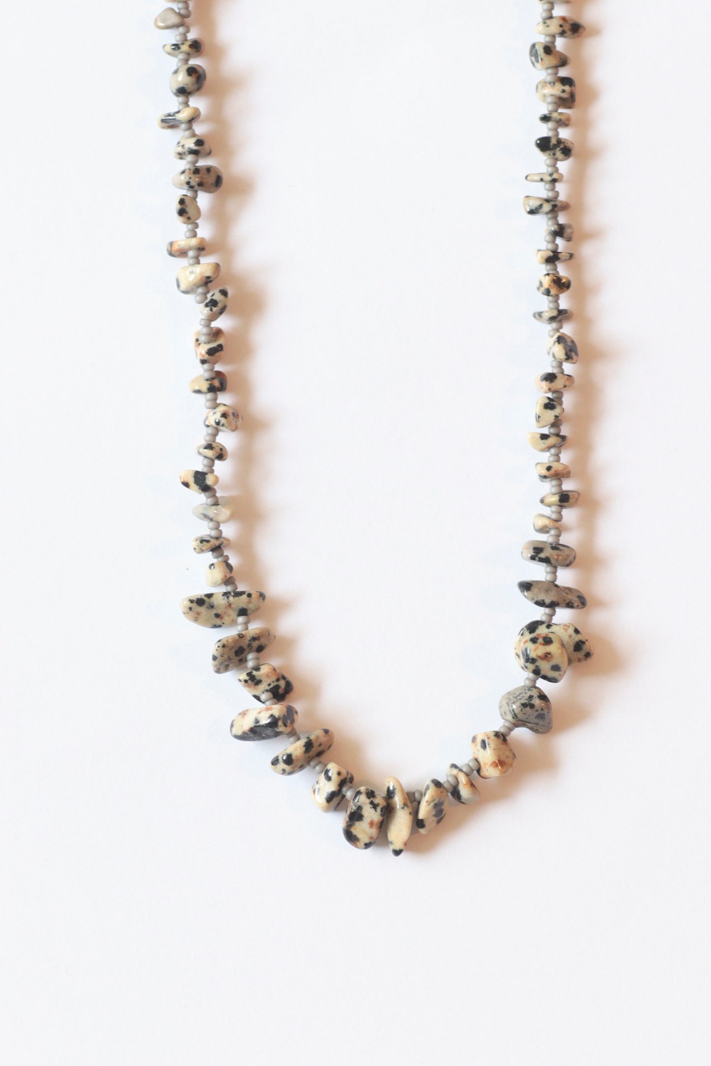 DALMATIAN JASPER NECKLACE