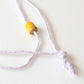 YELLOW BEADS NECKLACE
